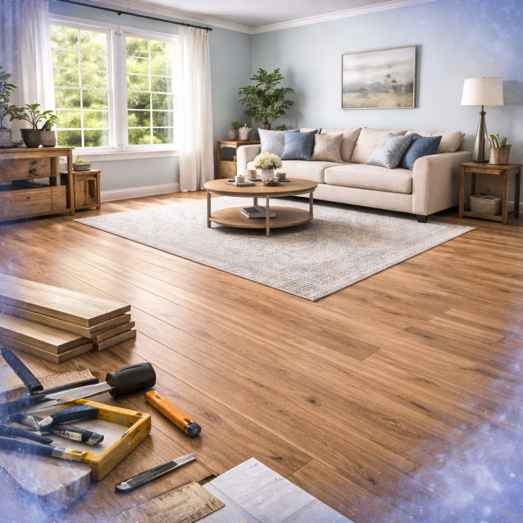 Hardwood Floor Installation