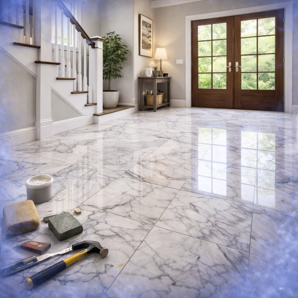 Marble Floor Repair