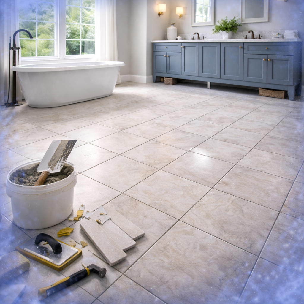Bathroom Tile Installation